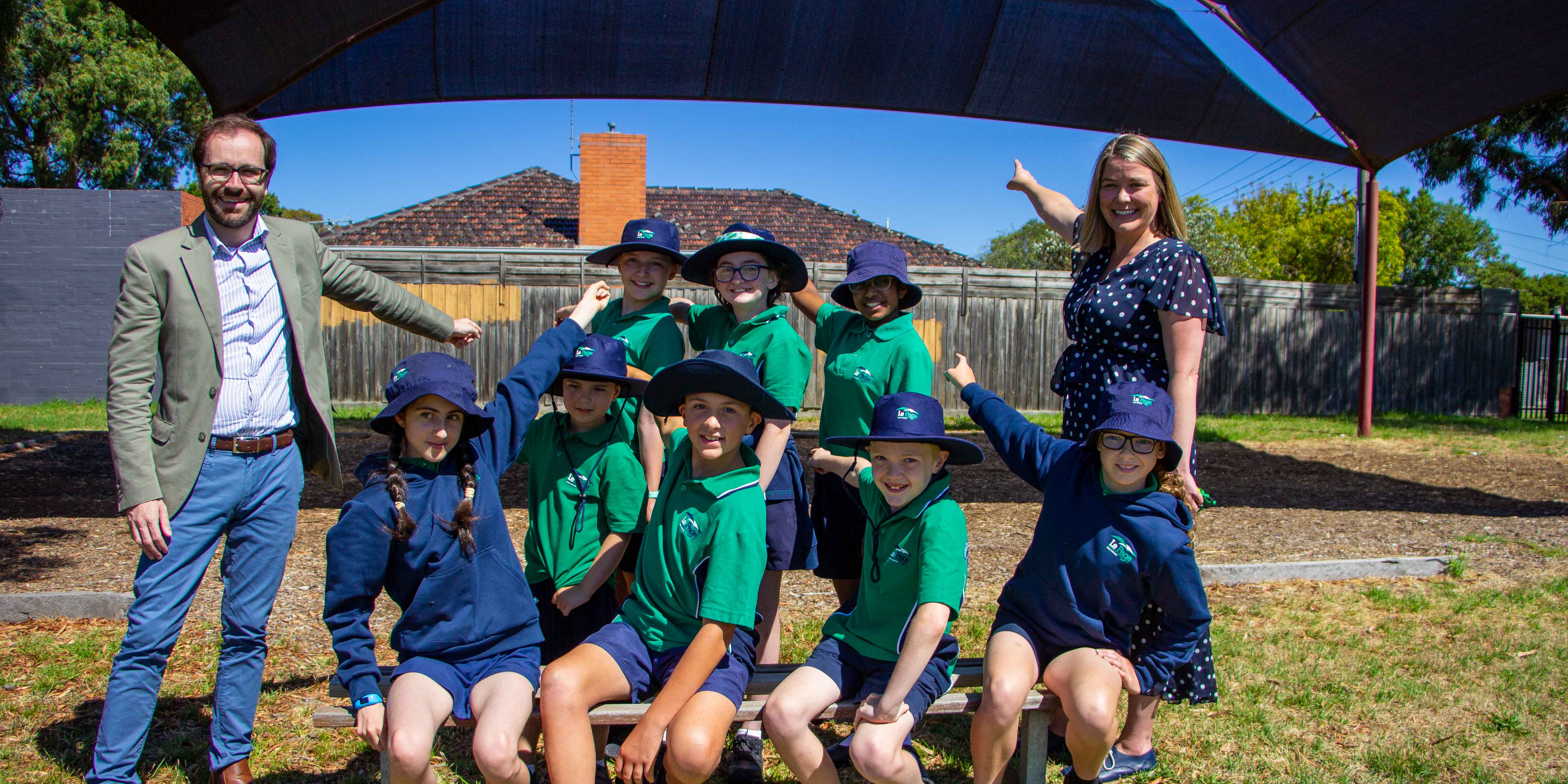 New outdoor inclusive space at Le Page Primary Main Image
